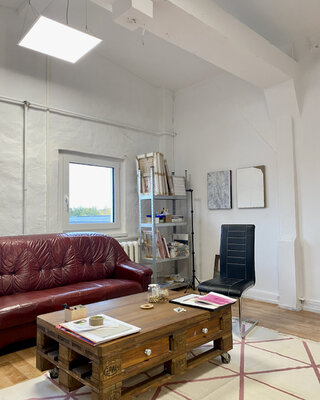 Christian Rietz nello studio