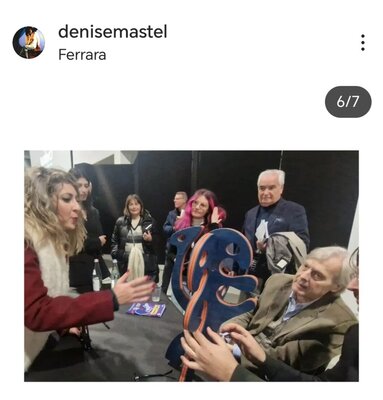 Denise Mastel in the Studio