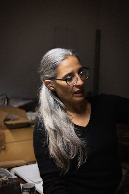 blandine galtier in de studio: bamg*, Blandine Galtier ©Marie Campain
