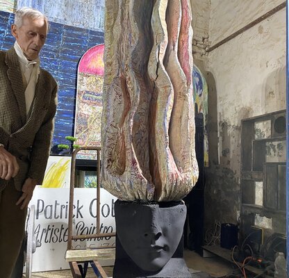 Patrick COTTENCIN in de studio