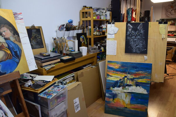 Birger Dicke im Studio