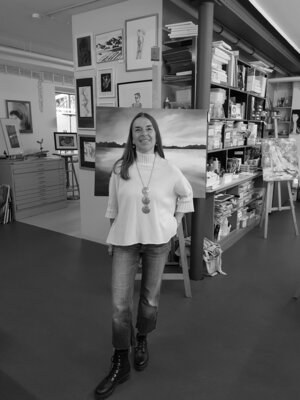 Veronika Seebass in de studio: Offenes Atelier in meinen Arbeitsräumen