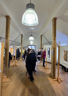Susanne Sokoll in de studio: Ausstellung Kulturgut Ehmken Hoff