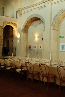 Sonja Kalmanfi in the Studio: 2025 – Solo Exhibition at the Convento Francescano, Cuccaro Vetere, Italy