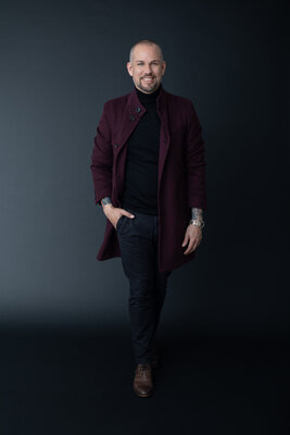 Andreas Lippke nello studio
