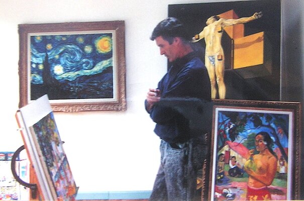 David Kingham im Studio