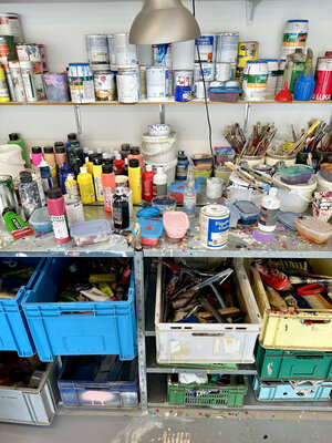 Zaccheo Zilioli in the Studio