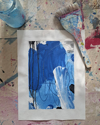 Jennifer Vahlbruch nello studio