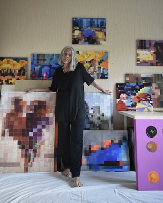 Elvira Flamm im Studio: My studio