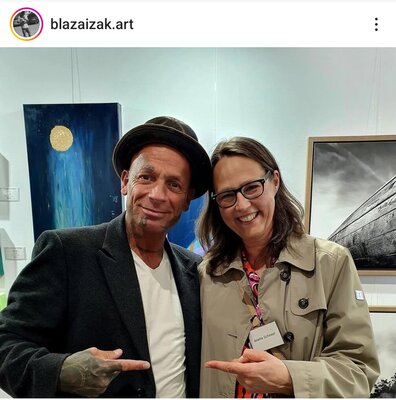 Anette Schnoor in de studio: Mit "Künstler Markus" bei den CarpArten – Kunst als Schicksals-Bewältigung, 2025