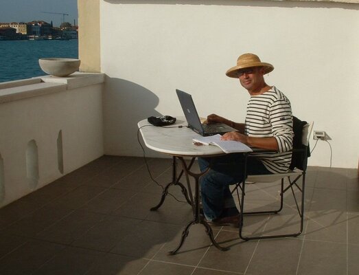 Stephane Renaud en el estudio