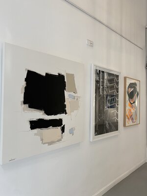 Andrea Reichhart in de studio
