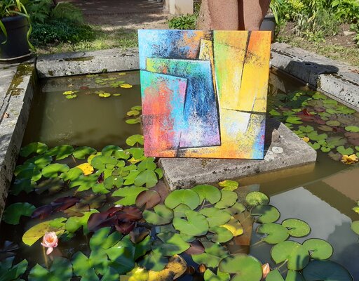 Janina Kracht im Studio