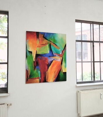 Janina Kracht im Studio