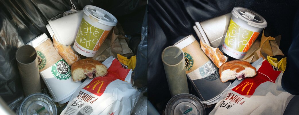 DILLIES in the Studio: The painting and the model