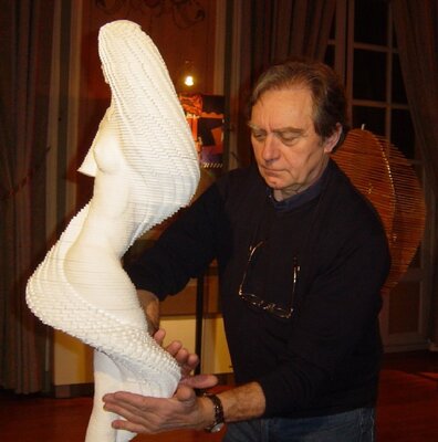 Jean Paul Boyer im Studio: Exposition à l'hôtel de la Reine , Nancy