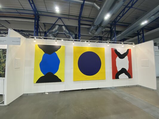 Nataliia Krykun en el estudio: International Art Fair ArtVilnius‘23