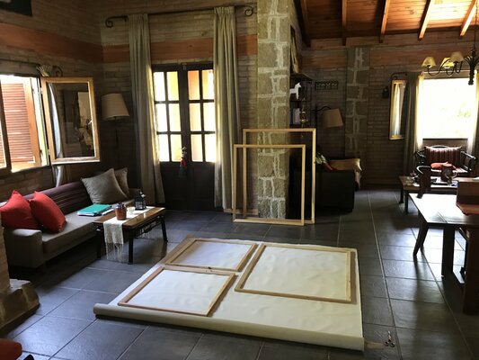 Ricardo Fabian Bertona in de studio