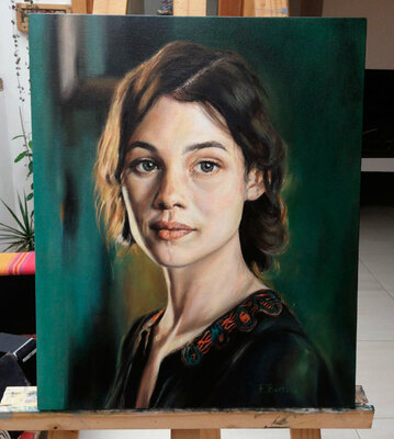 Ricardo Fabian Bertona in de studio