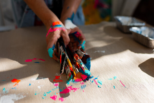 Michaela Kuhl in de studio: Atelier