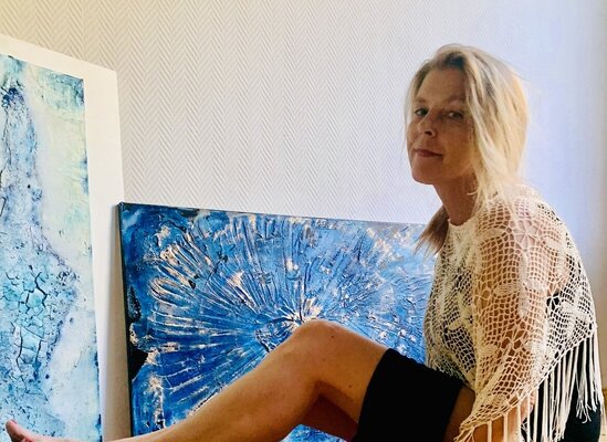 Rebecca Rieger in the Studio: gallery