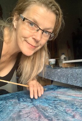 Rebecca Rieger in the Studio: Feinschliff Seelenhochzeitsbild