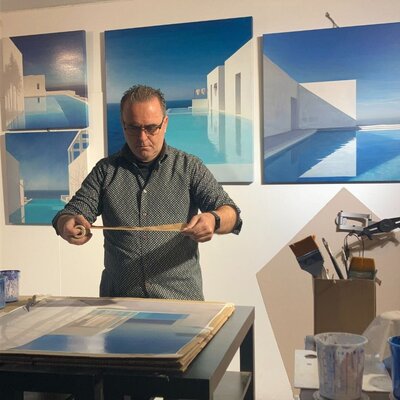 Toni Bennasar en el estudio