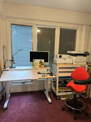 Joanne Joki dans le studio: My favorite spot.