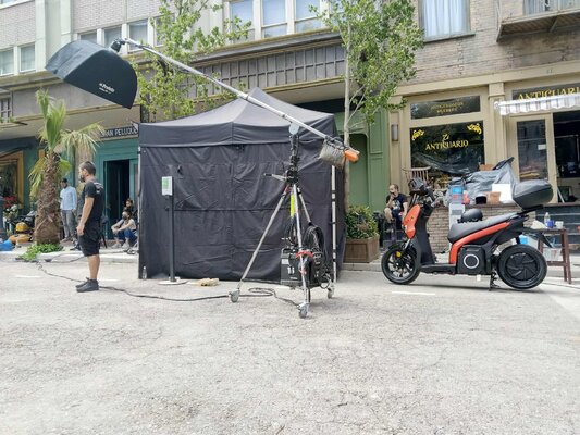 Nencho Balkanski nello studio