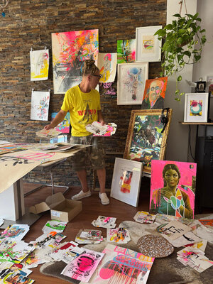 Tom Hawke im Studio