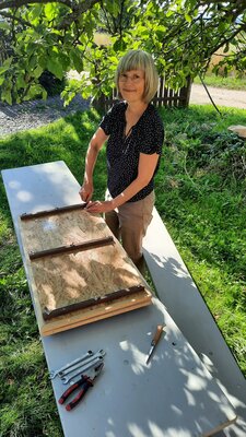 ANJA ASCHE nello studio: ANJA ASCHE – in Tarczyn | Polen | AiR OP_ENHEIM