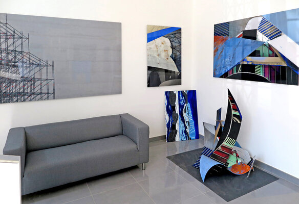 Carlo D'Orta en el estudio