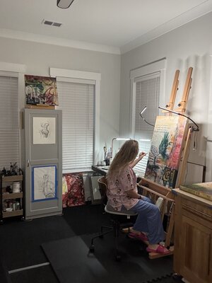 Theresa Zingg in de studio: Theresa Zingg Studio pic #3