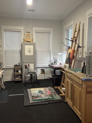 Theresa Zingg in de studio: Theresa Zingg Studio pic #2