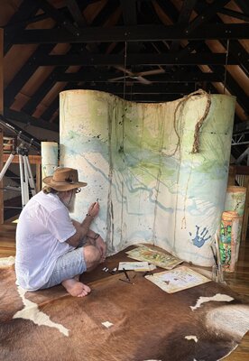 Phillip Roös im Studio