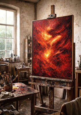 JoZéXart in the Studio