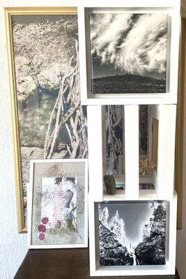 Ilona Johanna Plattner in de studio: weitere Bilder im Atelier