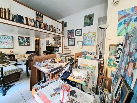 Daniel Schinasi nello studio