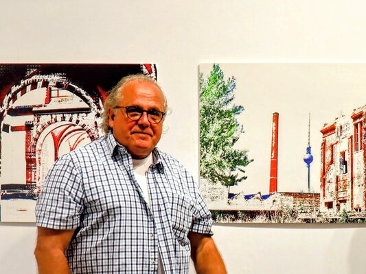 Thomas Falkner nello studio