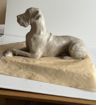 DOGFINEART im Studio: work in progress....