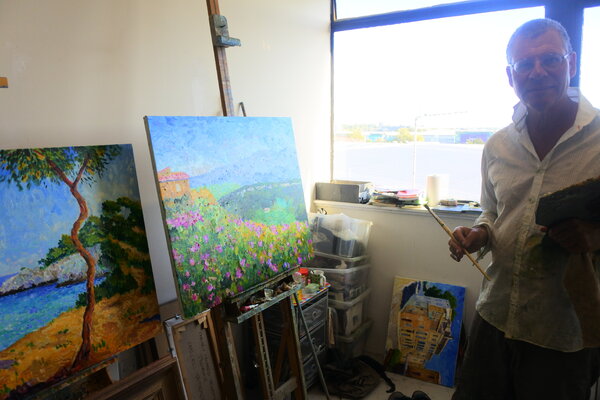 Marcel Gatteaux in de studio: Me in my studio
