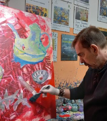 Juan Tanarro en el estudio