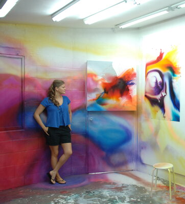 Hannah Campion nello studio: Kuala Lumpur exhibition