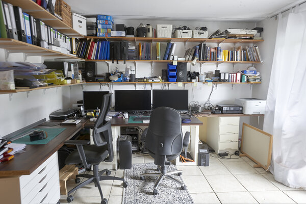 Sigitas Baltramaitis in de studio: Computer corner