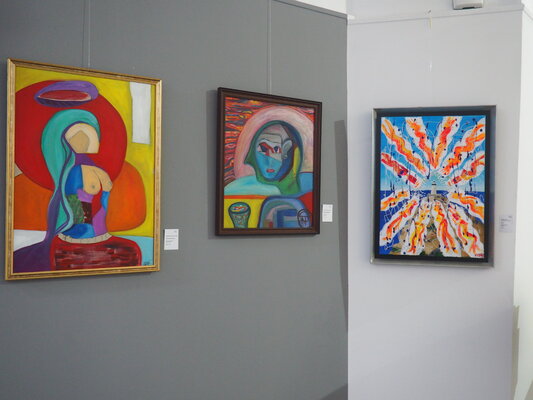 Denys Chumachenko nello studio: Port Gallery, Barcelona