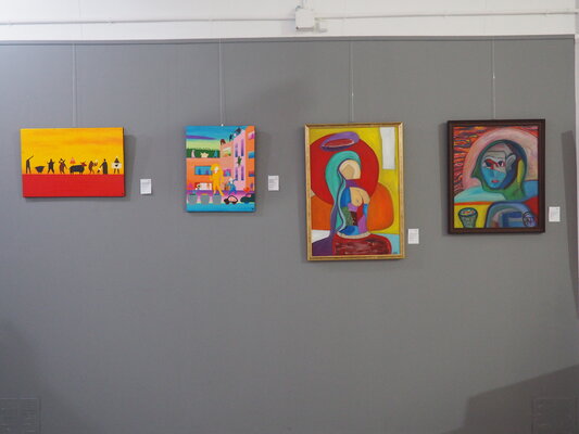 Denys Chumachenko nello studio: Port Gallery, Barcelona