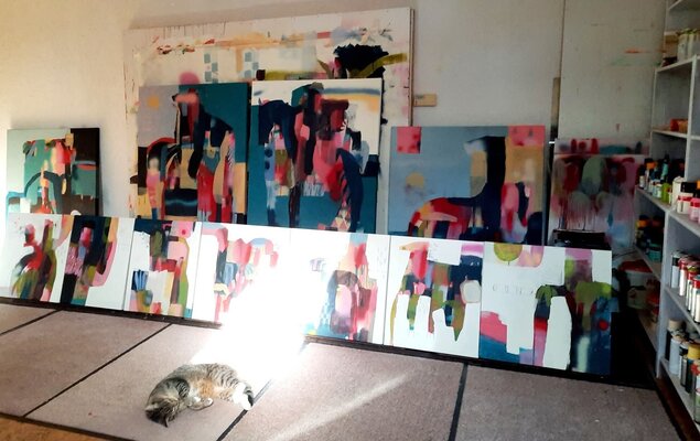 Nikky Wirth in the Studio