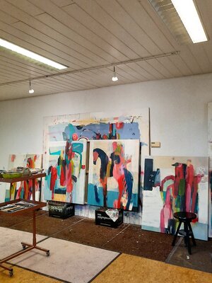 Nikky Wirth in the Studio