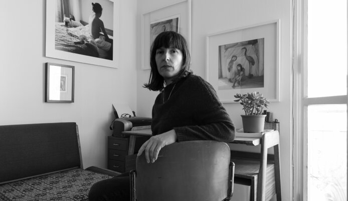 Silvia Noferi nello studio