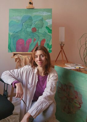 Anna Schwank dans le studio: Still life - Home studio